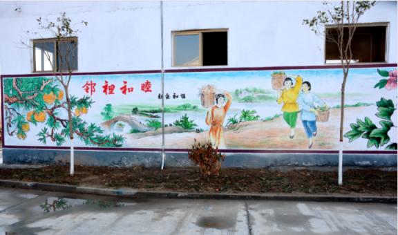 醴陵乡镇文化墙 乡风文明焕发新活力