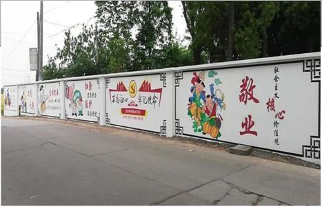 醴陵手绘墙画在现实中主要有哪些应用？