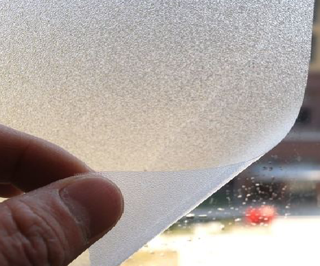 醴陵玻璃门外面粘广告用什么材料好？